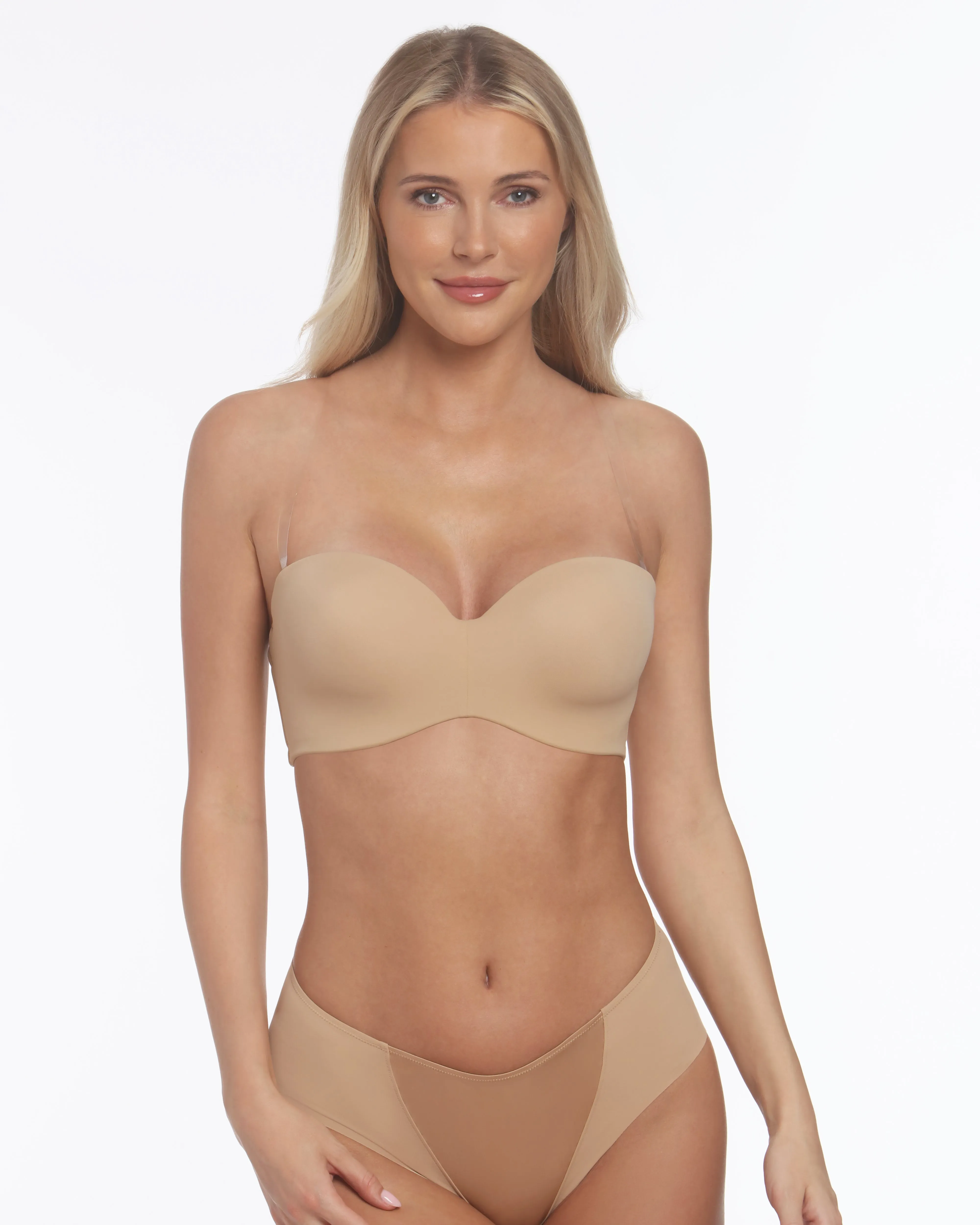Classic Curve Convertible Bra in Natural Beige | Pinup Girl Clothing