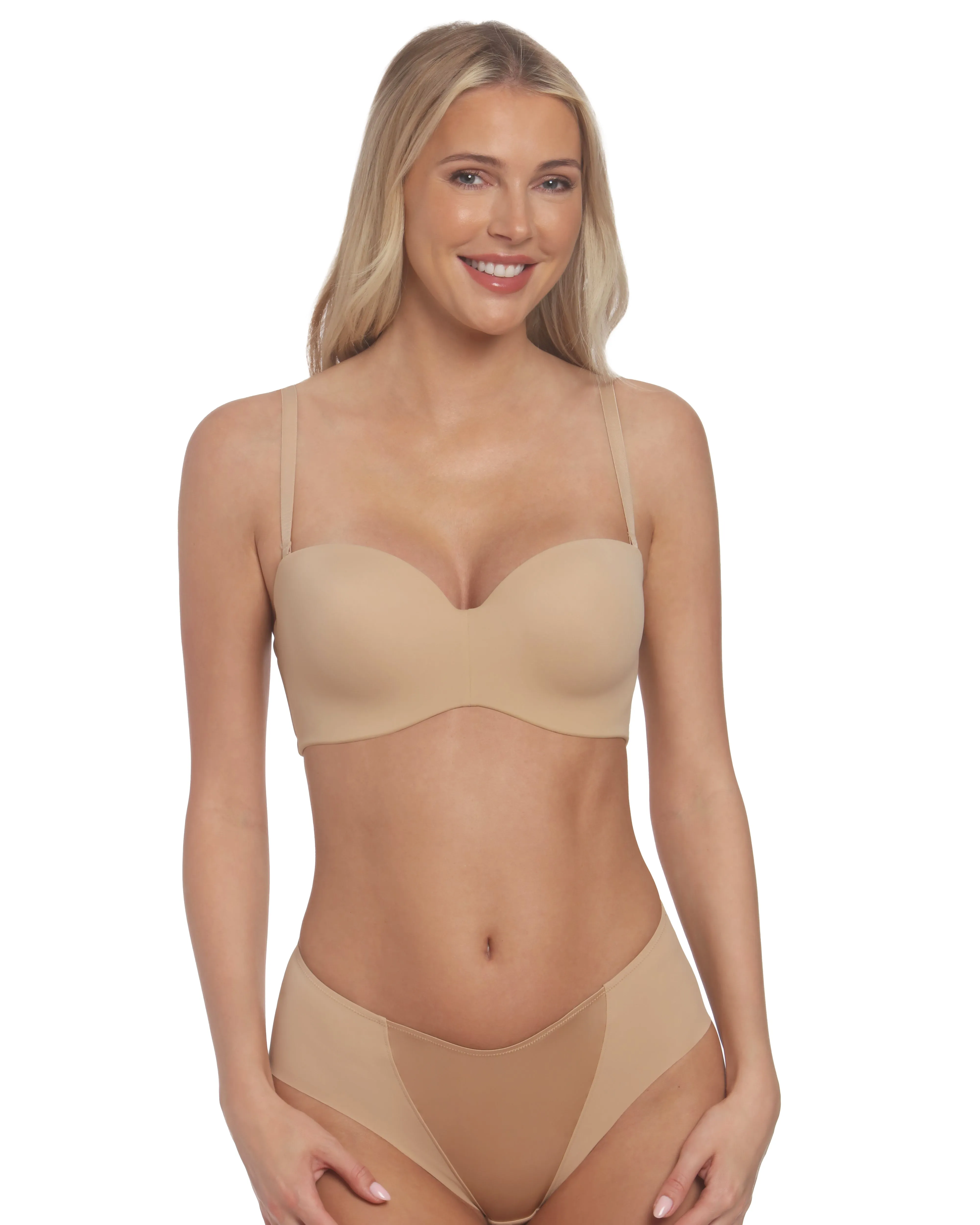 Classic Curve Convertible Bra in Natural Beige | Pinup Girl Clothing