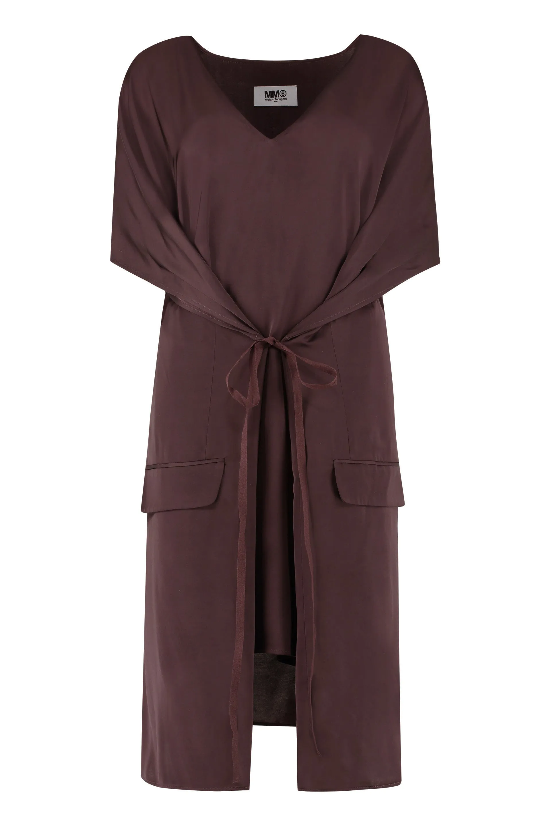 Convertible V-neck dress