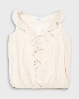 CREAM MAX MARA TOP