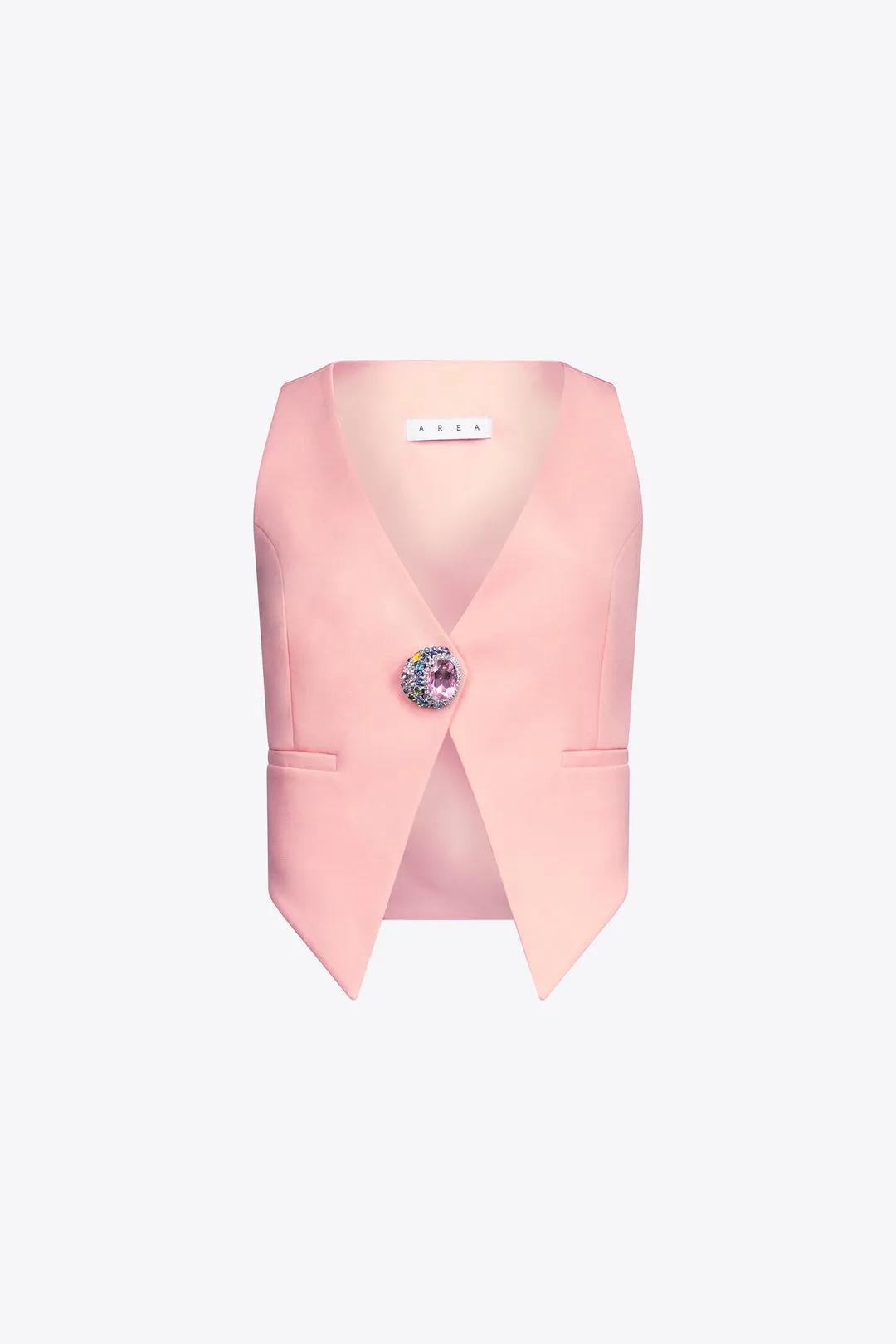 CRYSTAL GEMSTONE CLUSTER GILET