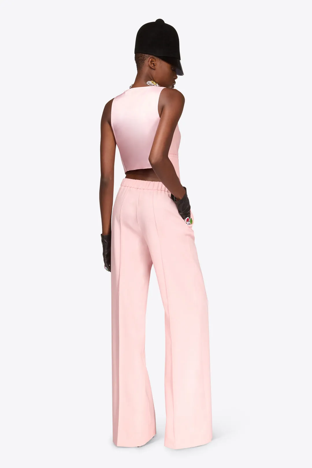 CRYSTAL GEMSTONE CLUSTER GILET