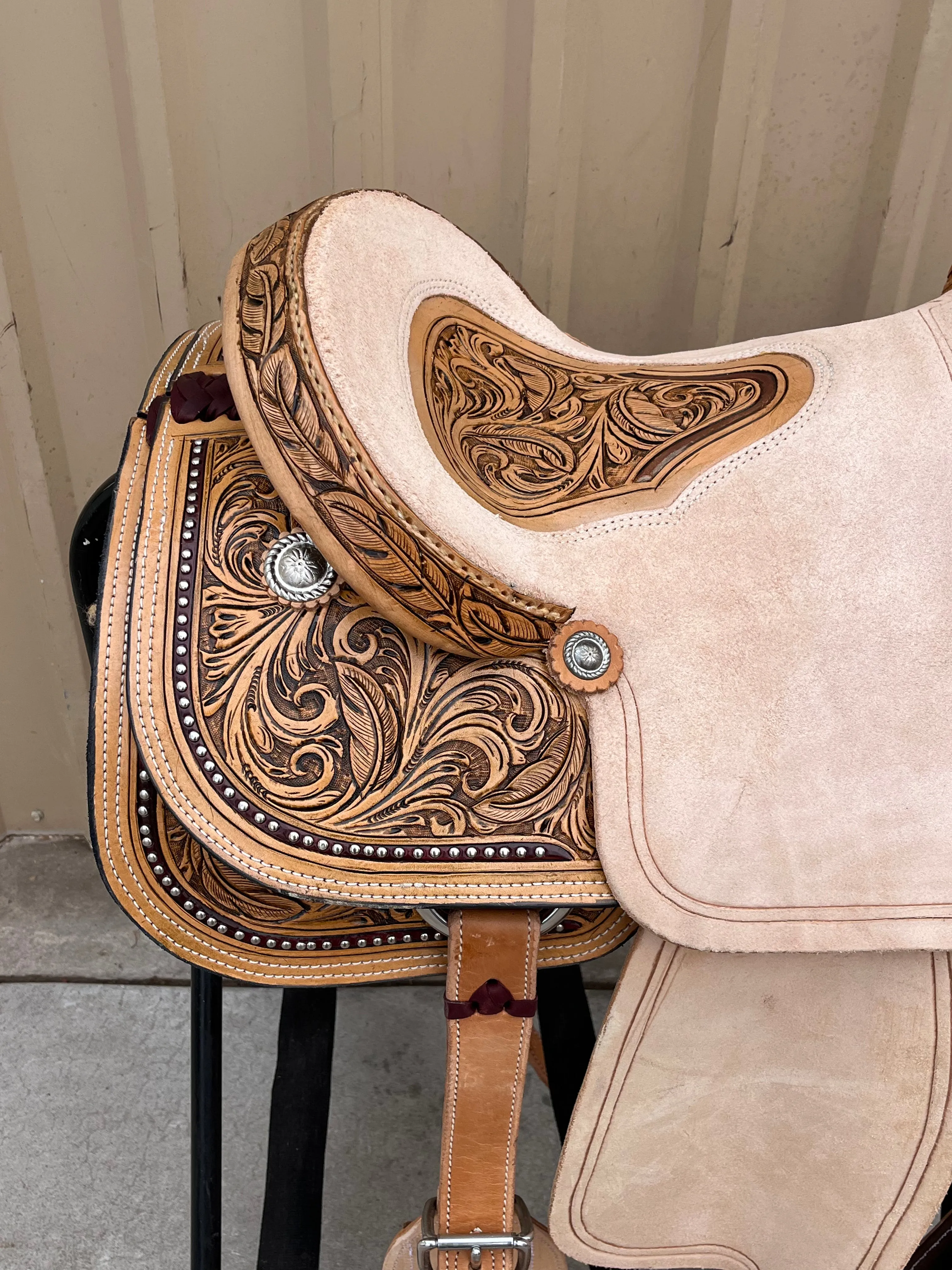 CSR 187 Corriente Team Roping Saddle