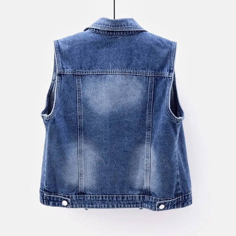 DELORA EMBELLISHED DENIM JACKET