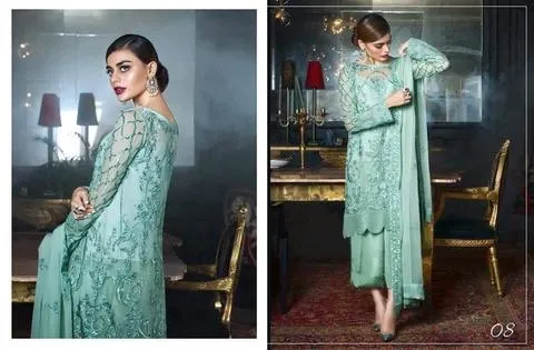 Designer Dress by Honey Waqar Model # C 1602