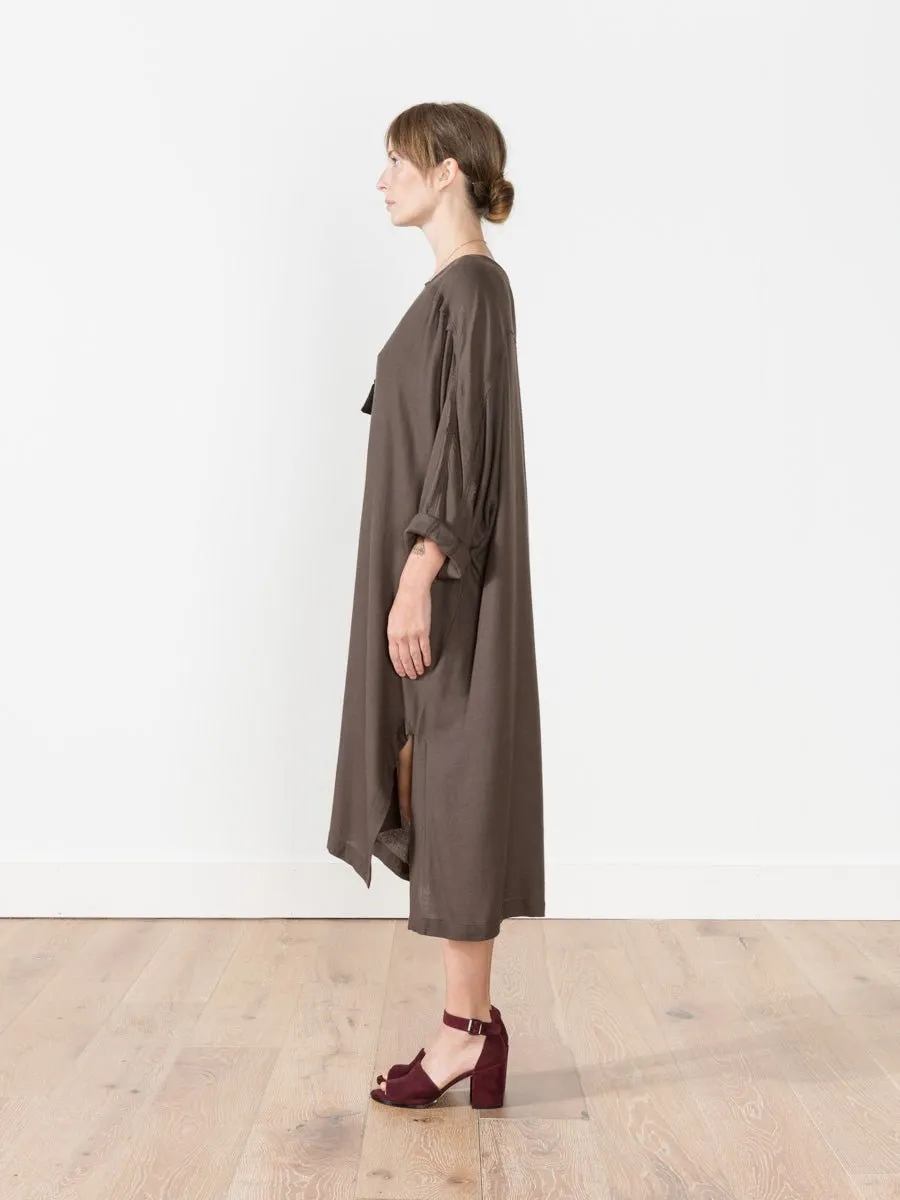 dome dress - charcoal