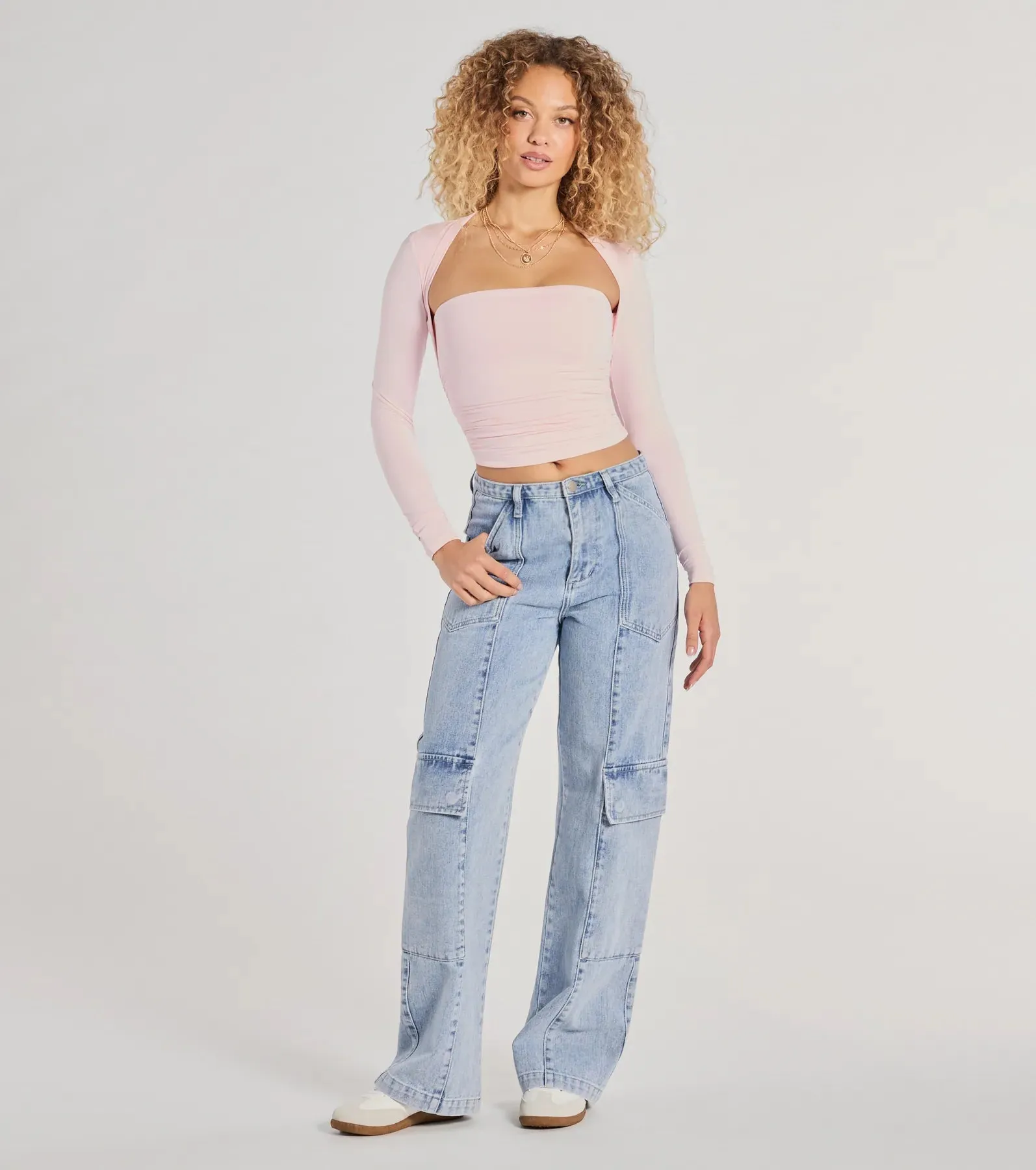 Effortlessly Chic Long Sleeve Ruched Top