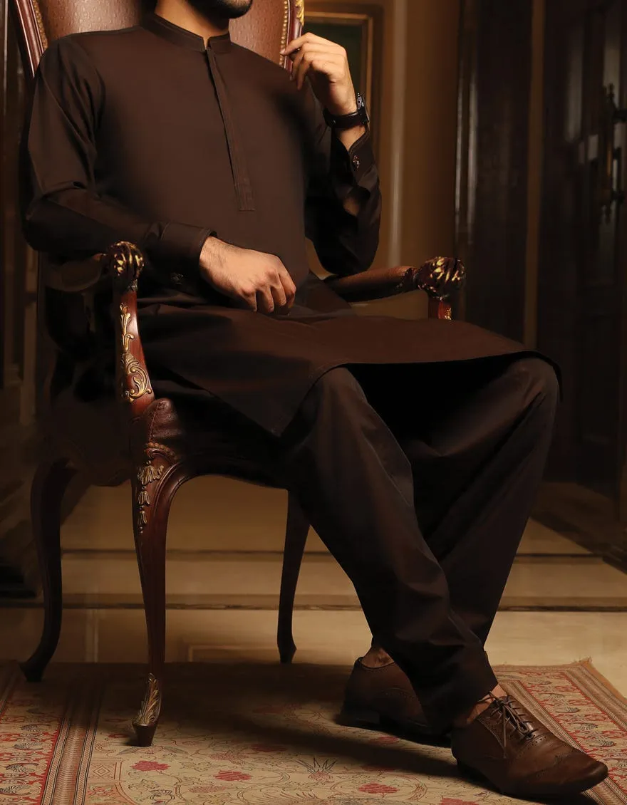 Eid Kurta for Men in Brown Color #M0021