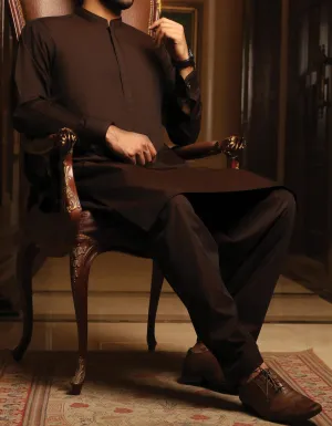 Eid Kurta for Men in Brown Color #M0021