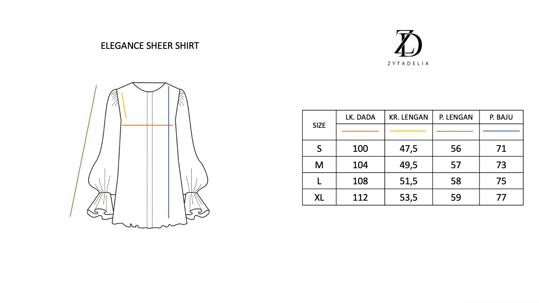 Elegance Sheer Tops - Edenia