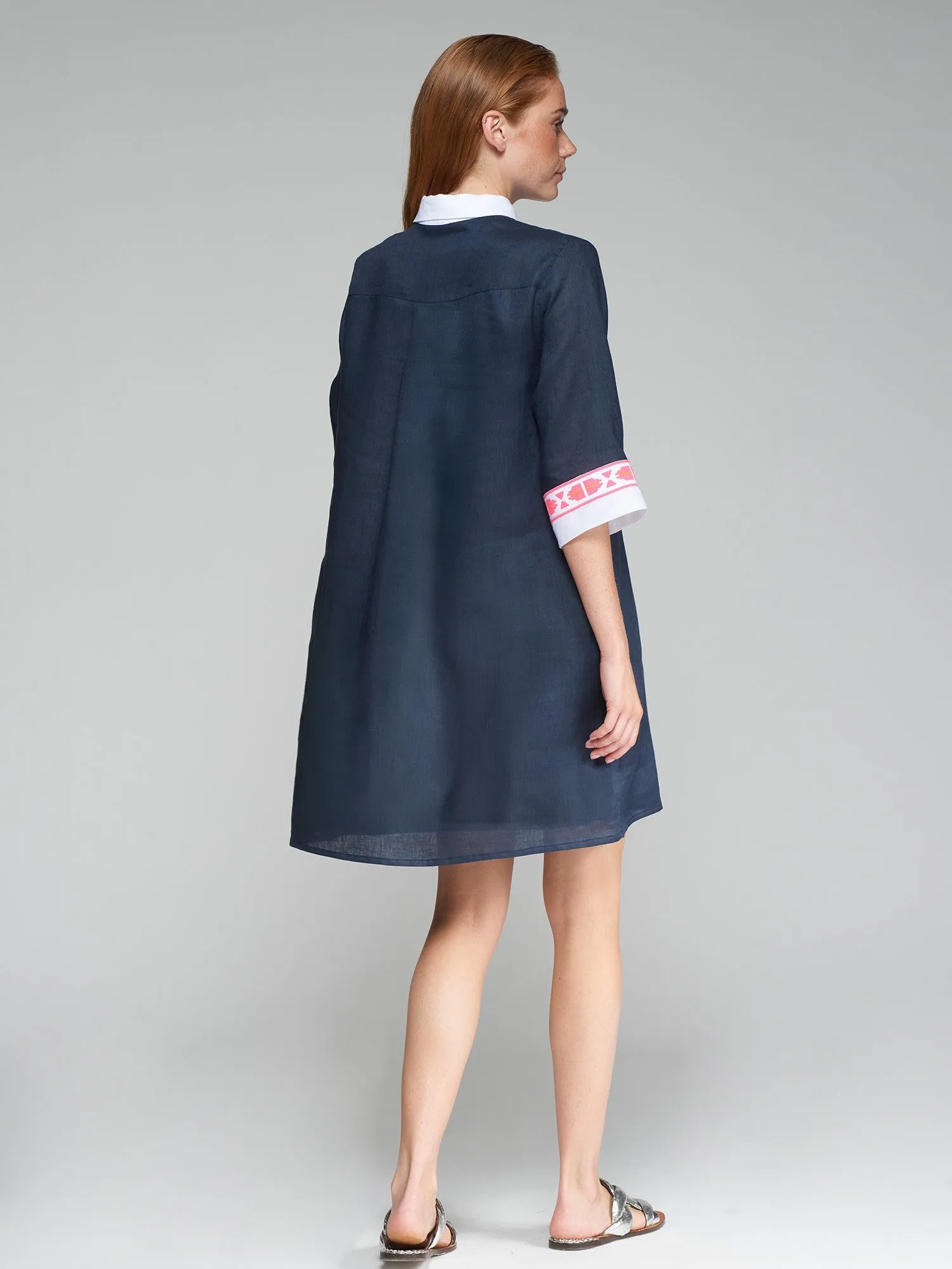 Embroidered Miranda Dress