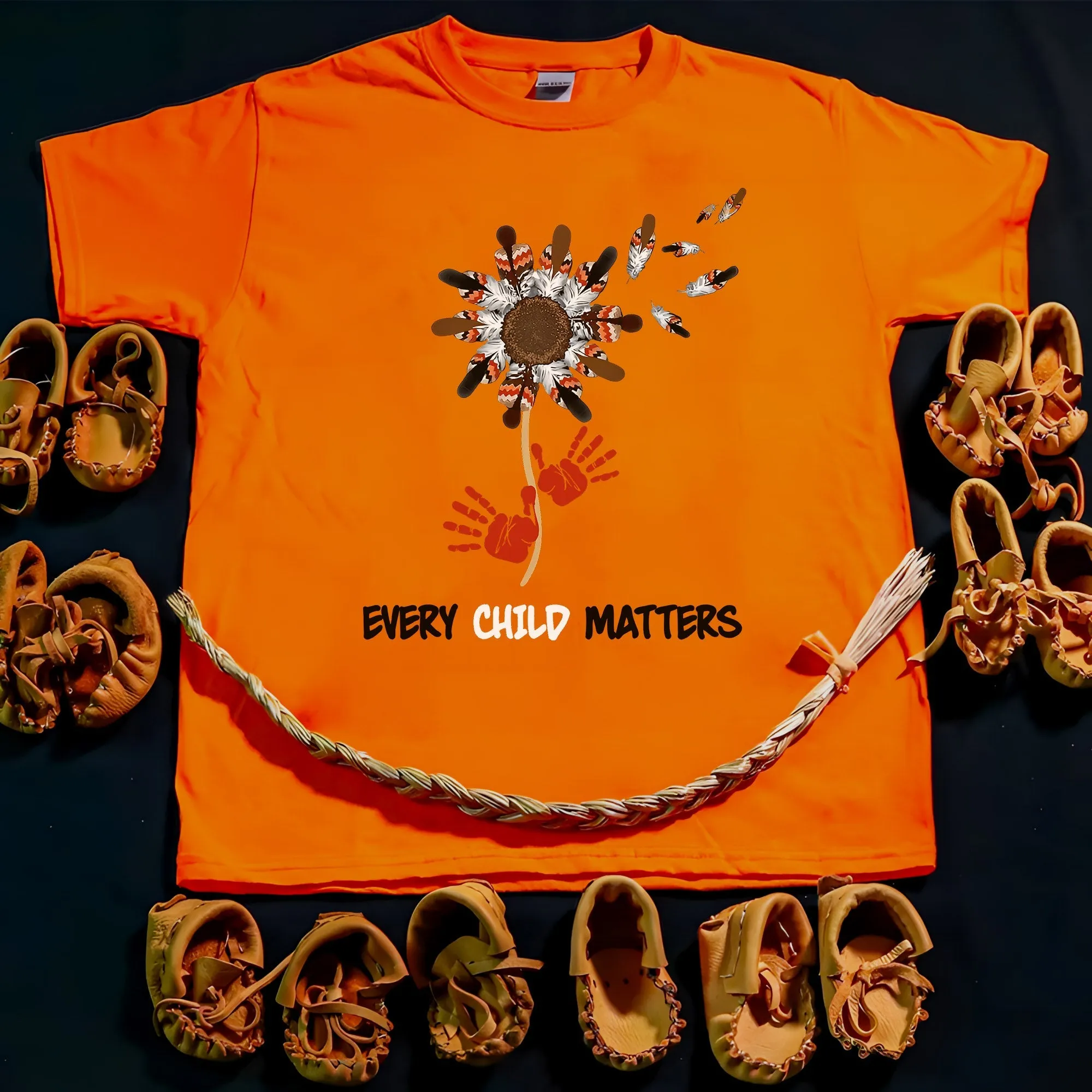 Every Child Matter Native Feathered Spirit Native American Unisex T-Shirt/Hoodie/Sweatshirt