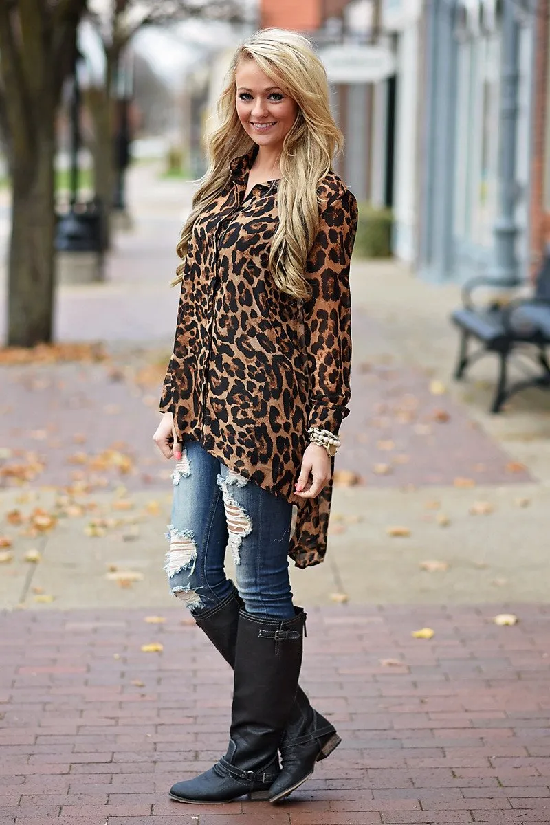 Eye of the Tiger Tunic Top