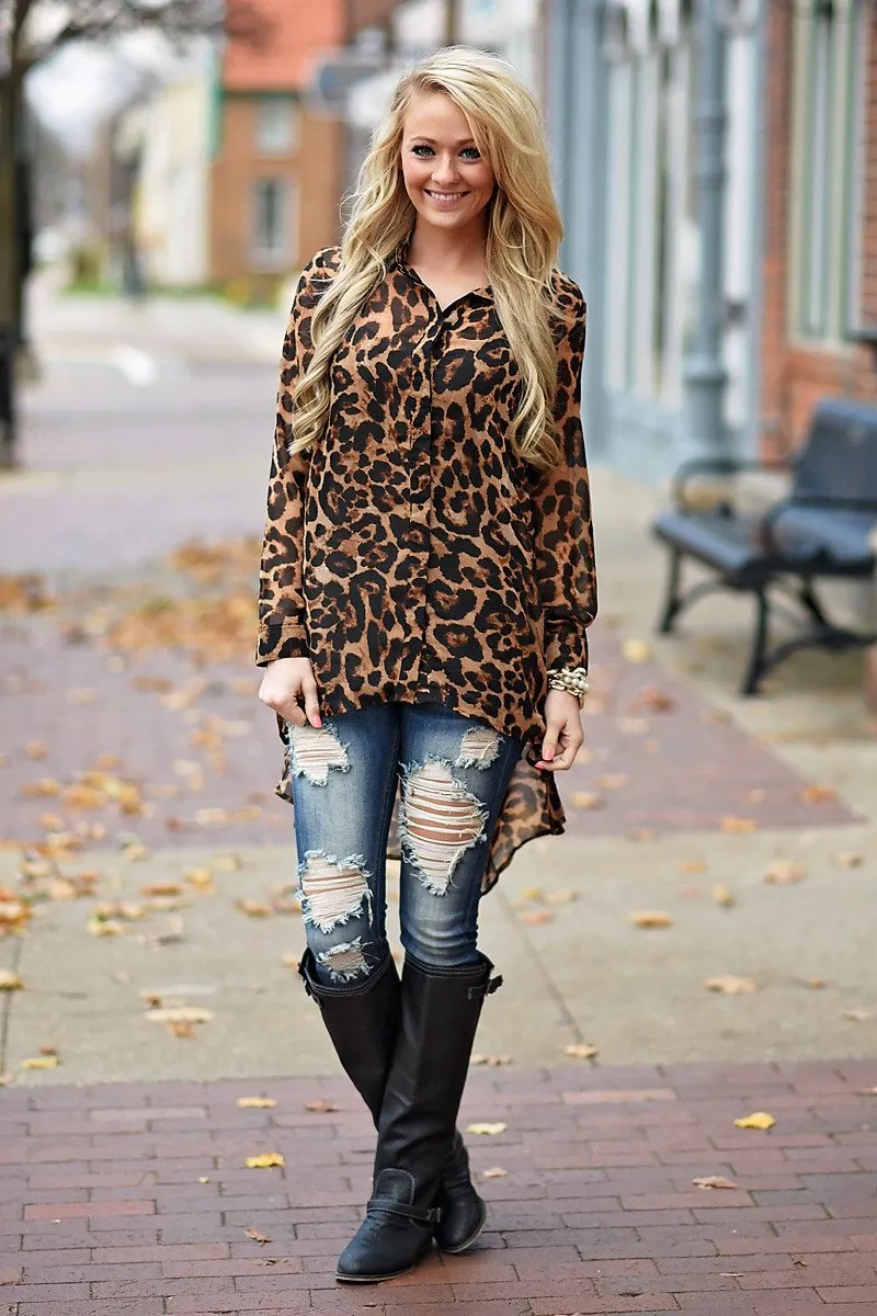 Eye of the Tiger Tunic Top