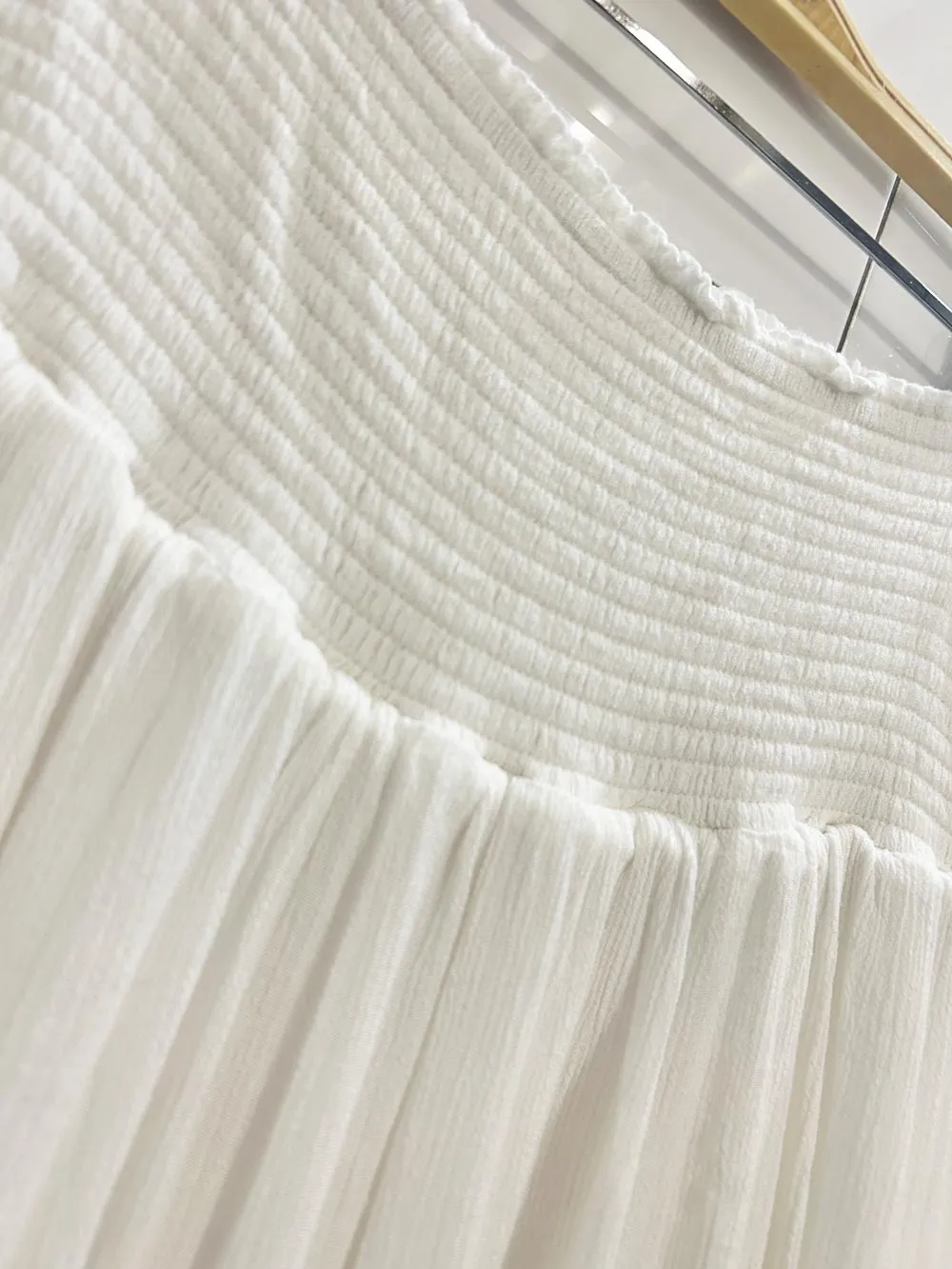 free people convertible smocked tiered midi dress-skirt