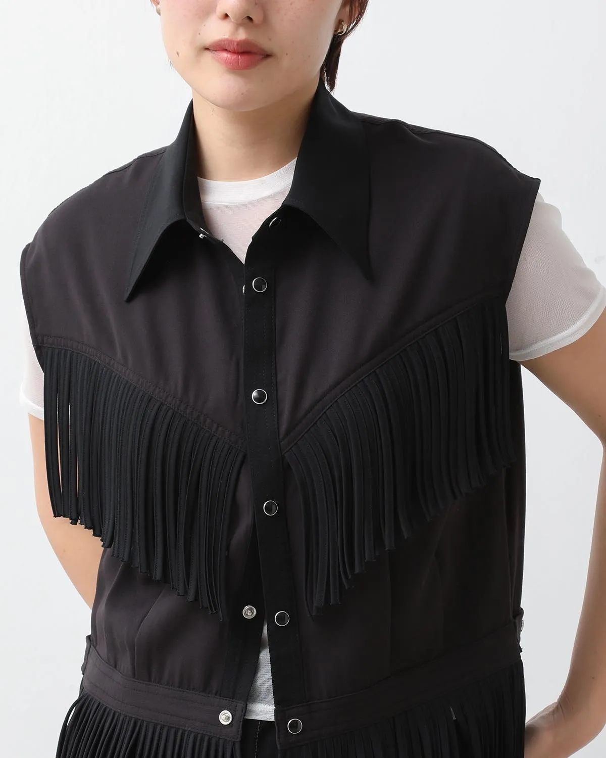FRINGE VEST