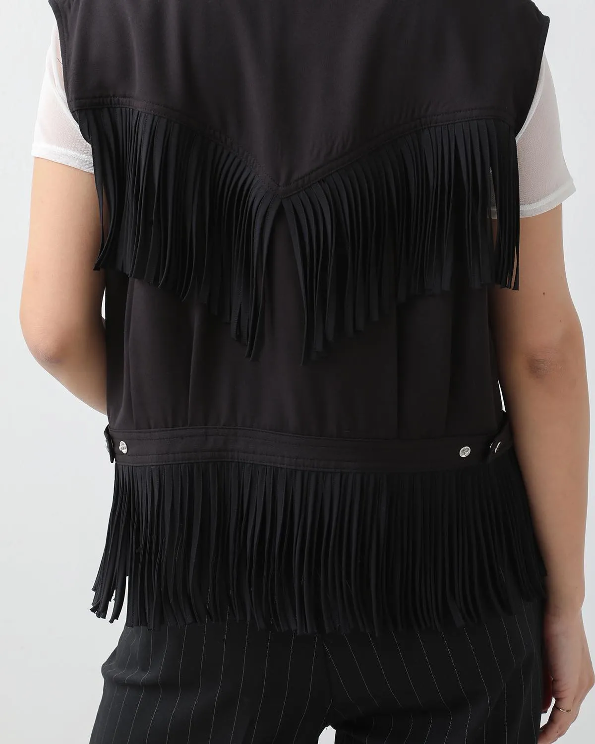 FRINGE VEST