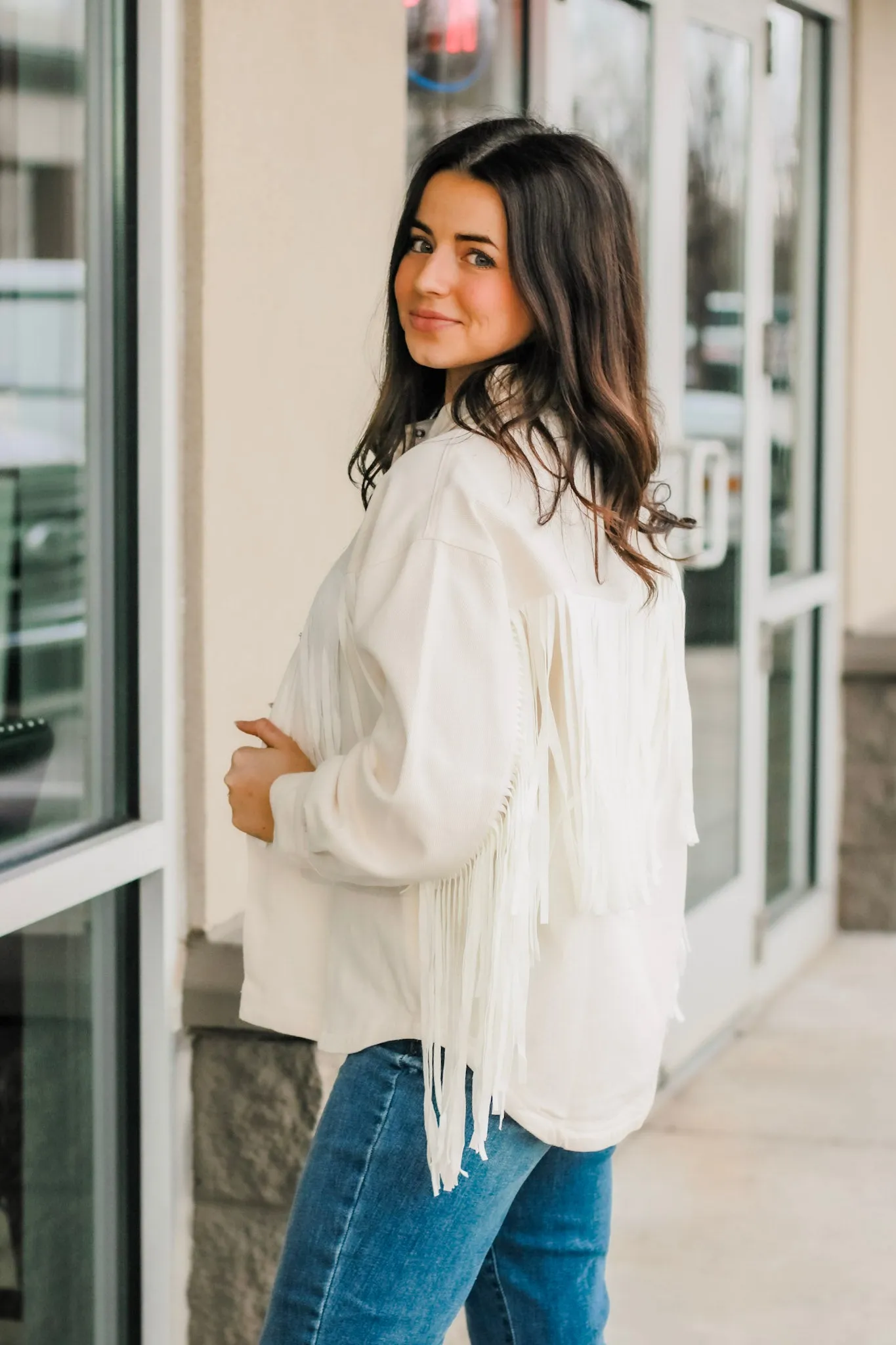 Get Back to Me Fringe Jacket
