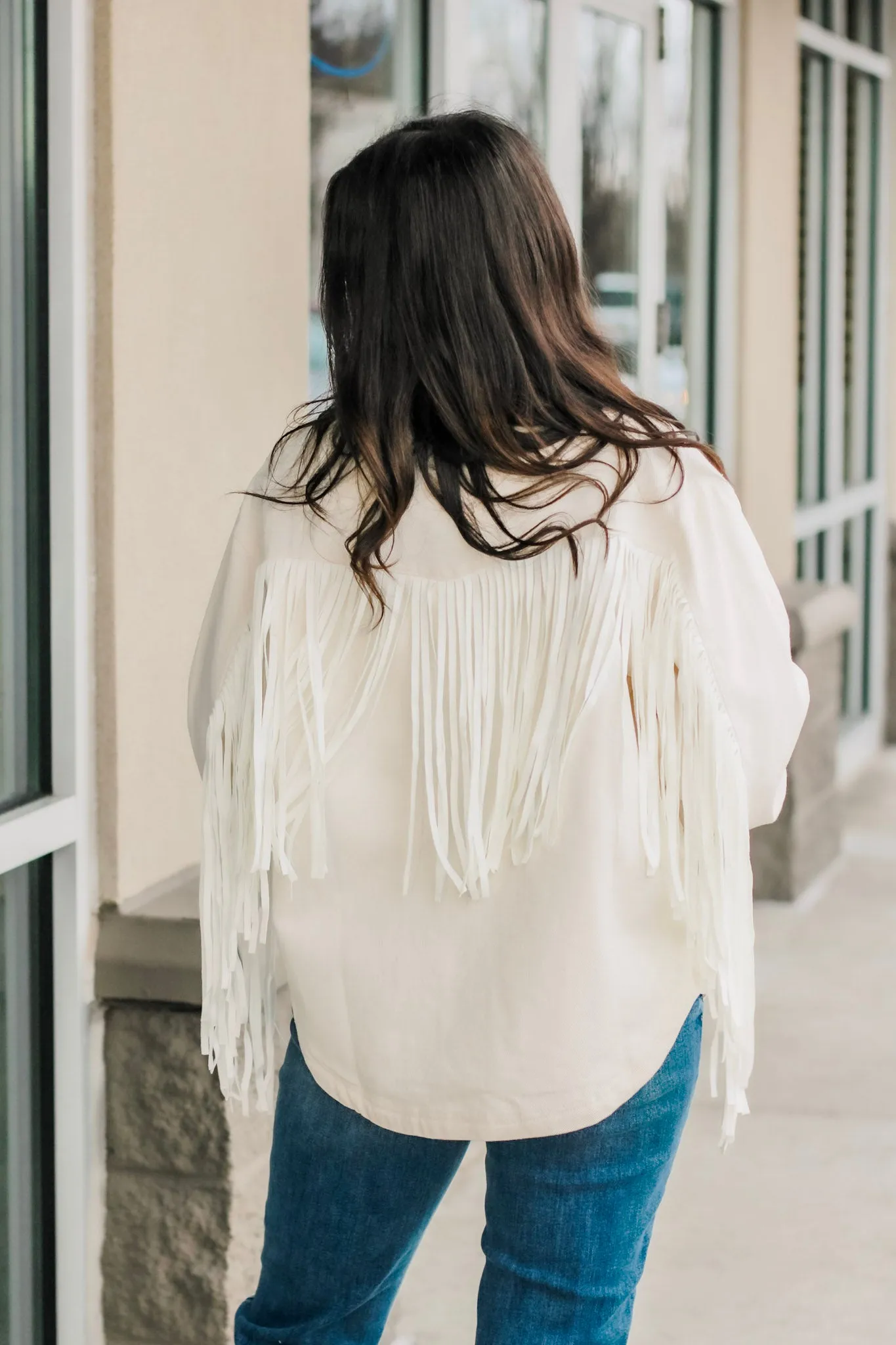 Get Back to Me Fringe Jacket