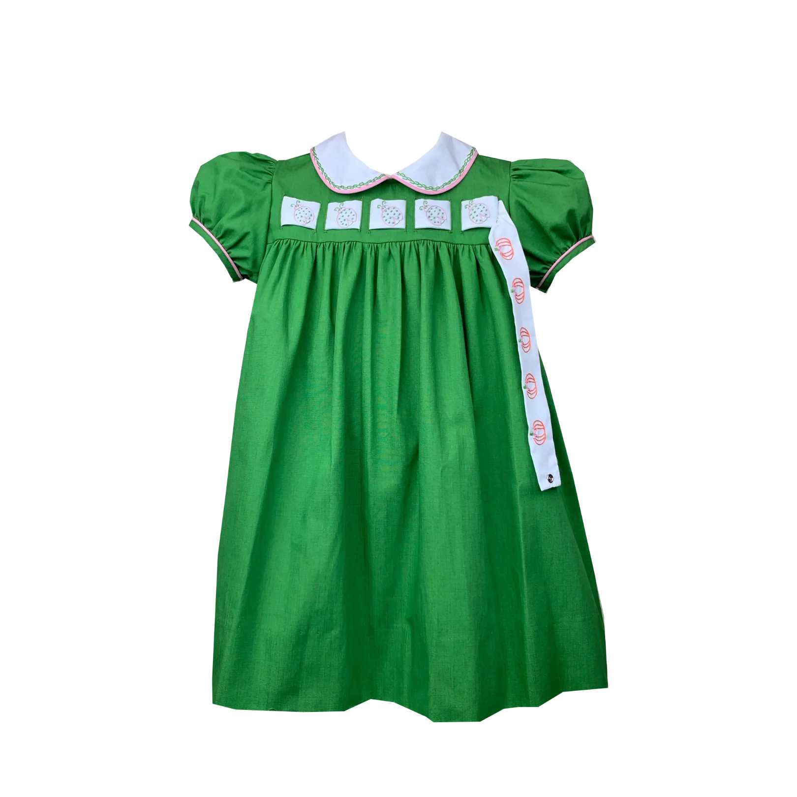 Girls Dress with Interchangeable Ribbon