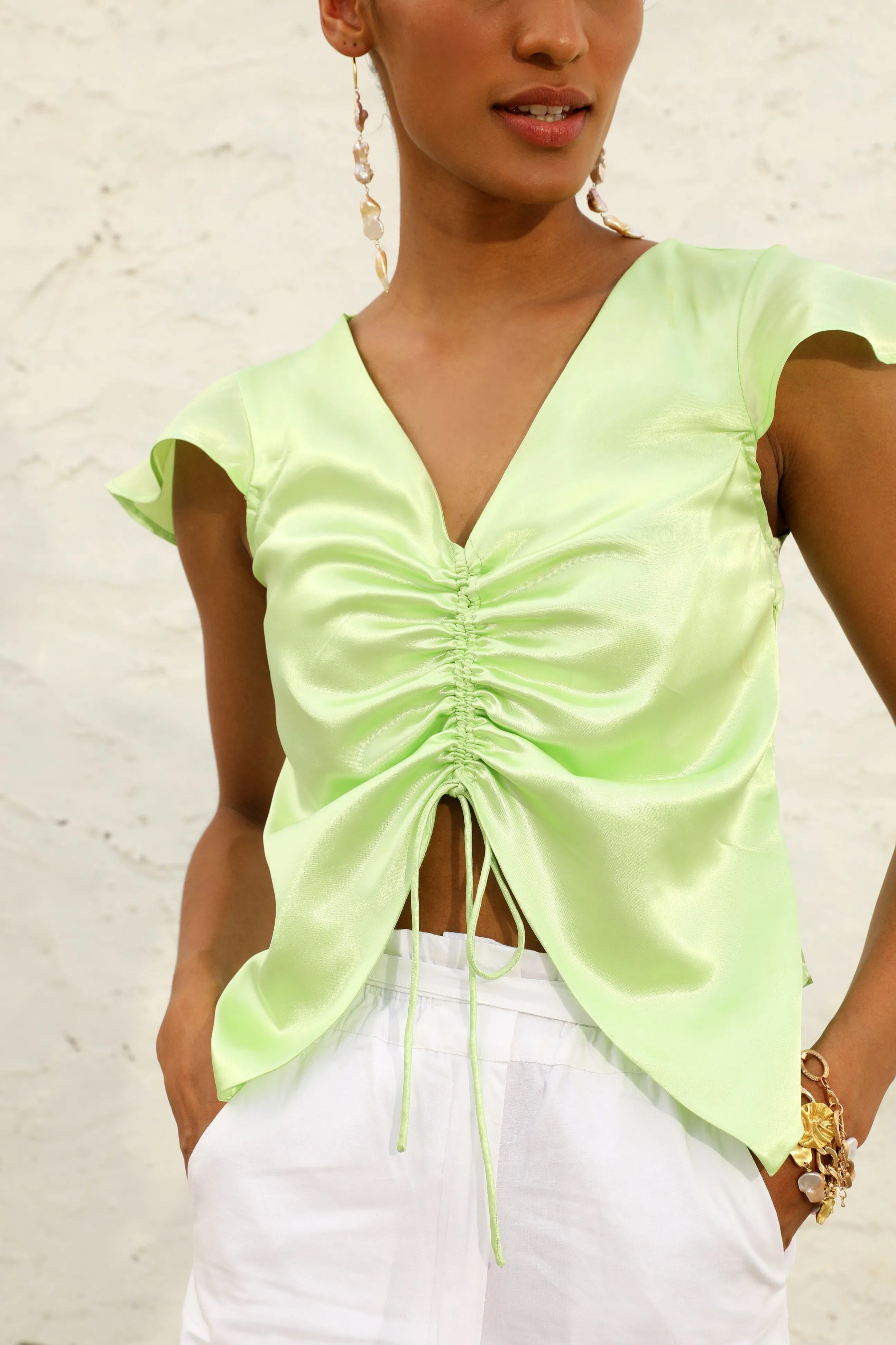 Green Goddess Top