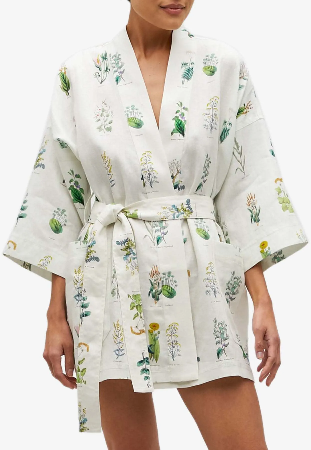 Greenhouse Floral Mini Robe