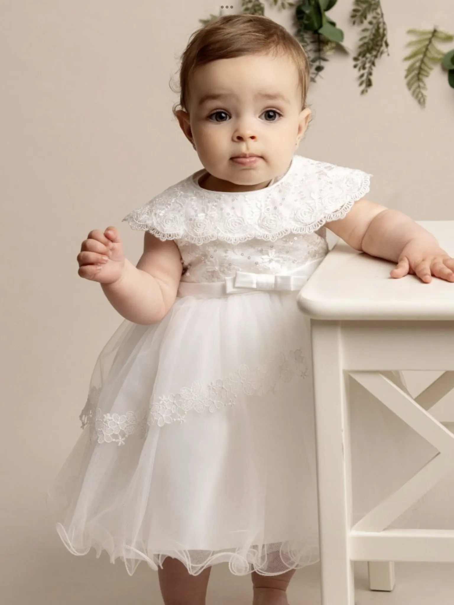 Hazel dress in ivory.   07231634