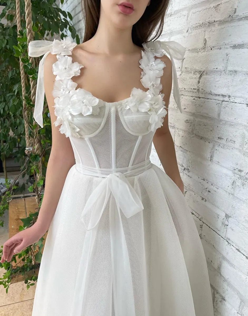 Homecoming Dresses with Flowers