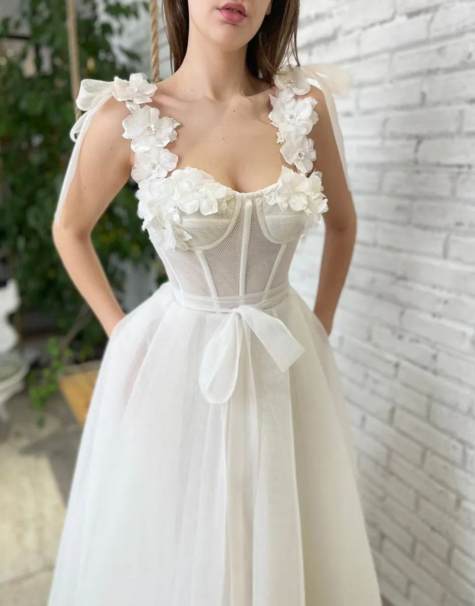Homecoming Dresses with Flowers