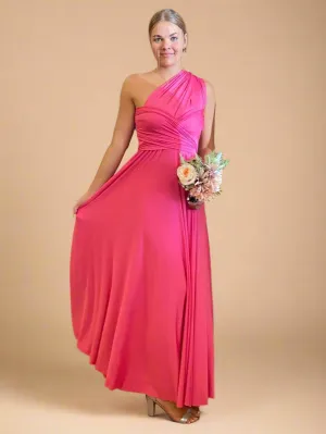 Hot Pink convertible Infinity bridesmaid dress Express NZ wide