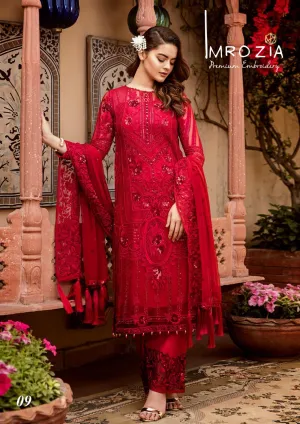 Hot Red Dress by Imrozia Model# C 1907