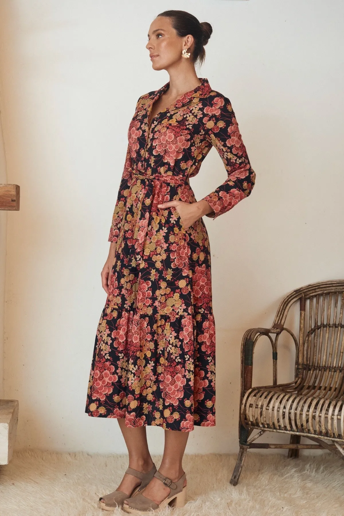 Isla Maxi Dress - Autumn Blossom