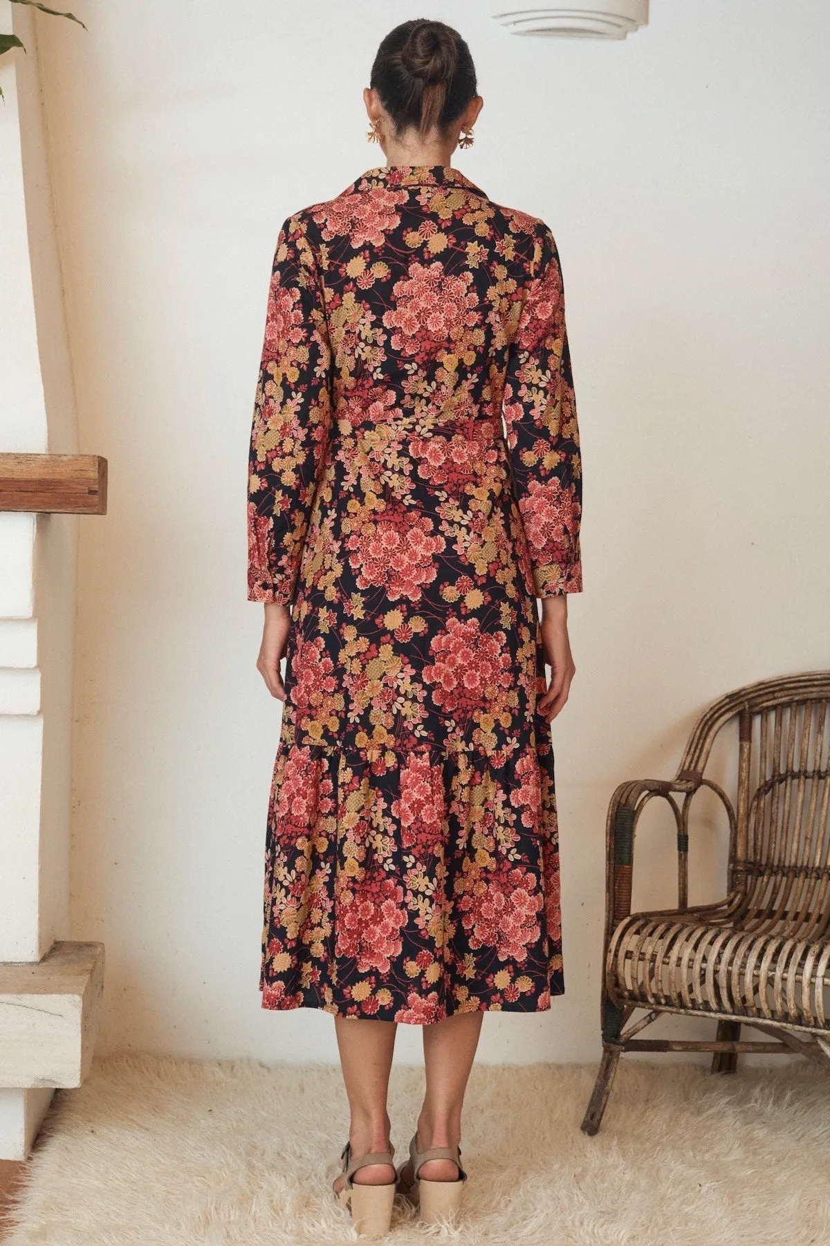 Isla Maxi Dress - Autumn Blossom