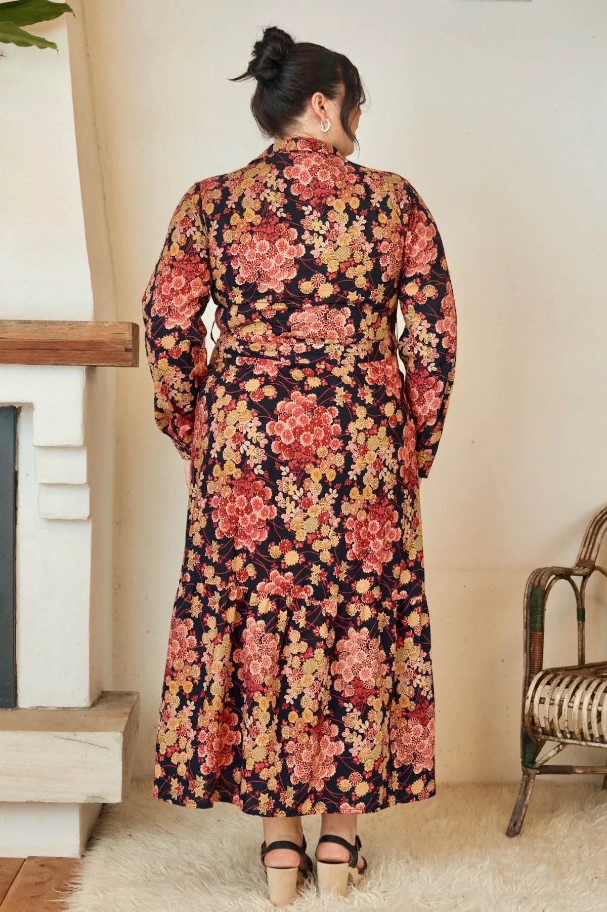 Isla Maxi Dress - Autumn Blossom