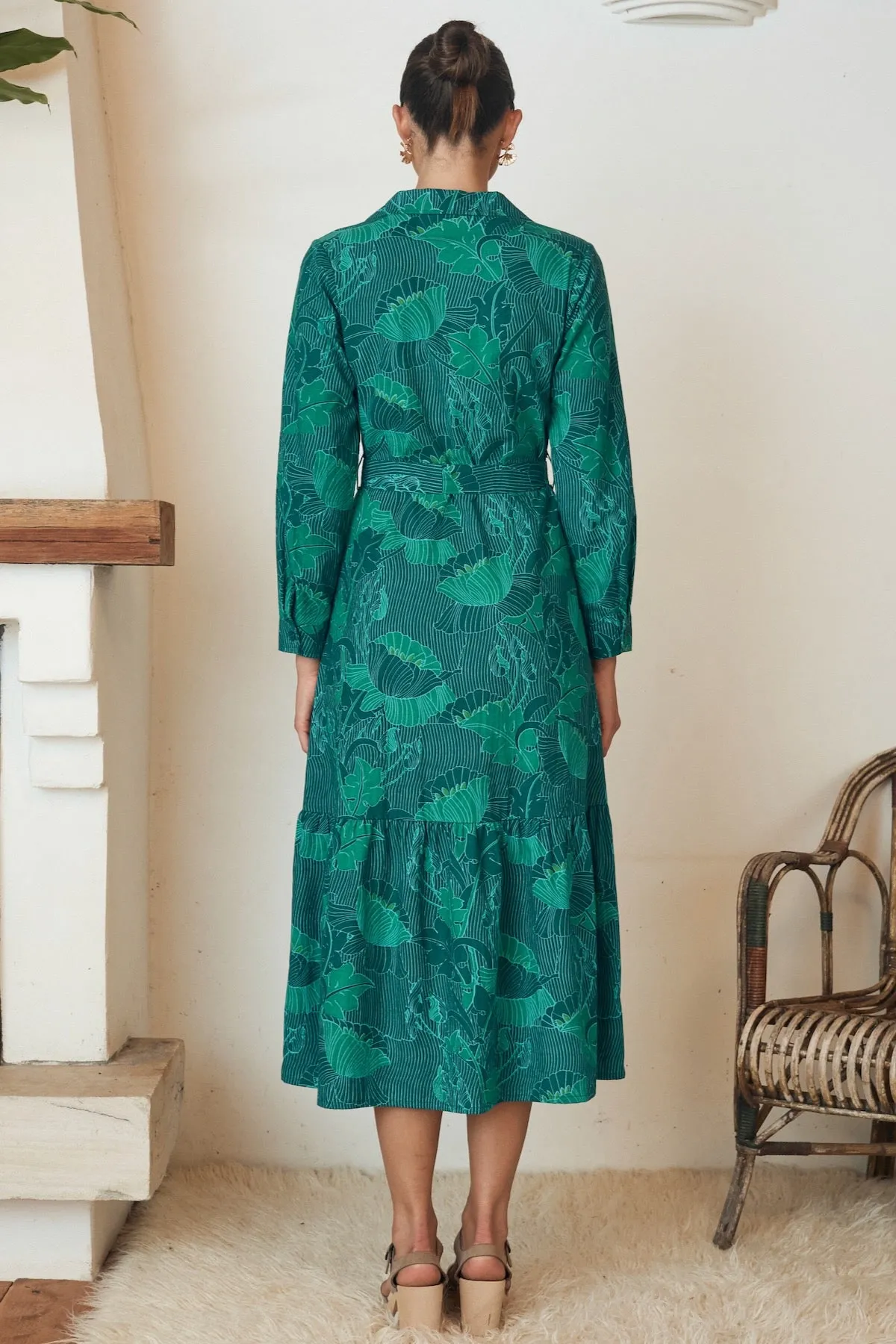 Isla Maxi Dress - Lotus Aqua