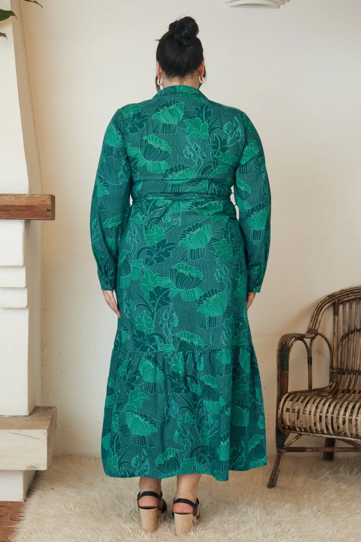 Isla Maxi Dress - Lotus Aqua