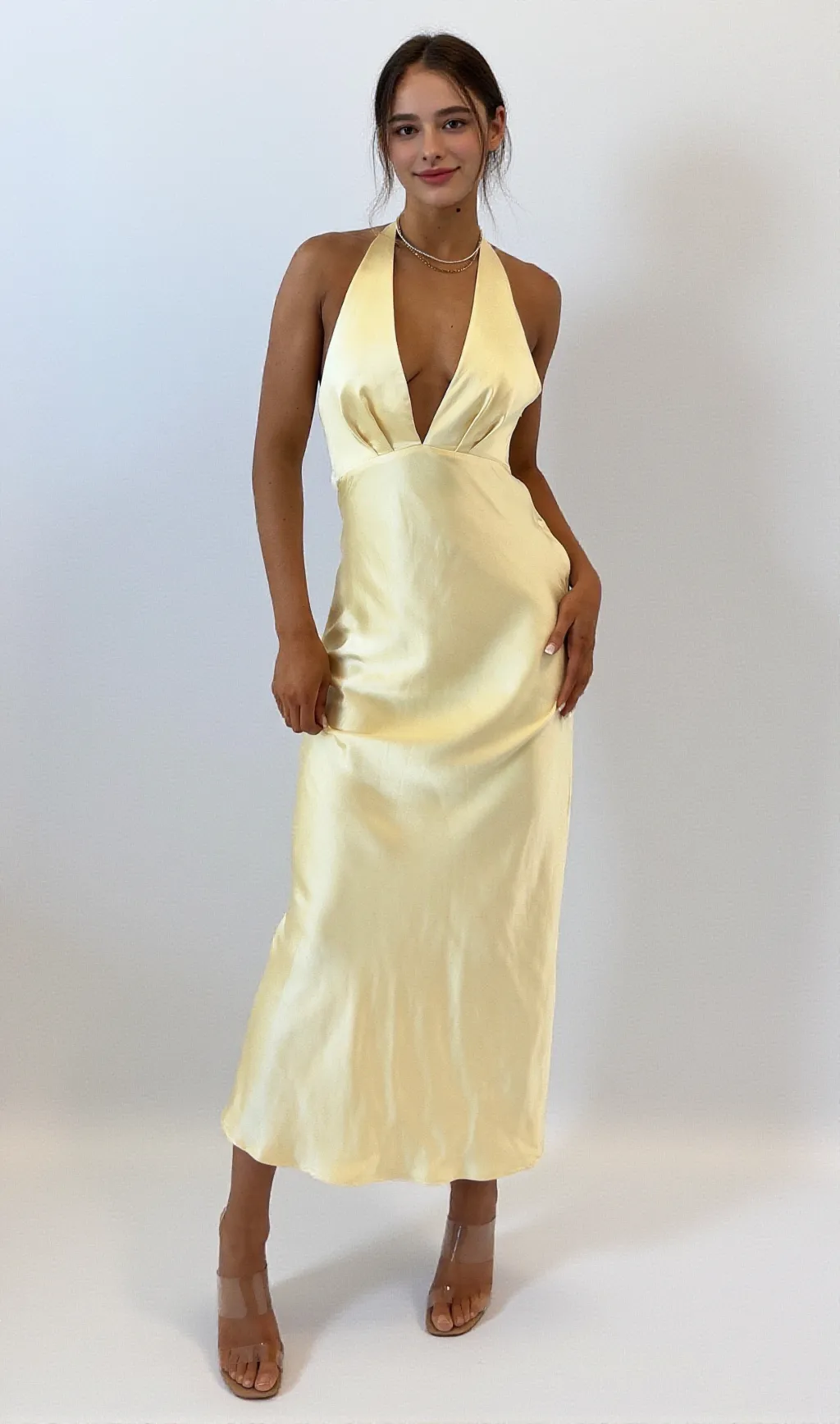 Jessalyn Maxi Dress - Yellow
