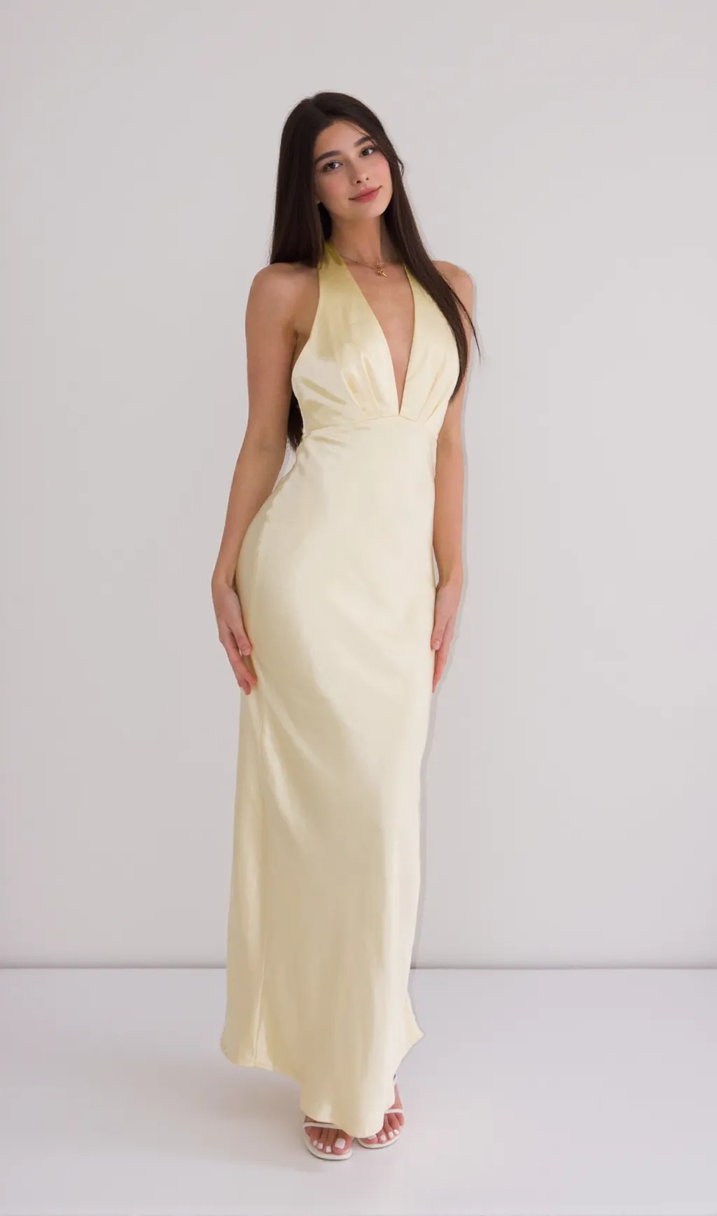 Jessalyn Maxi Dress - Yellow