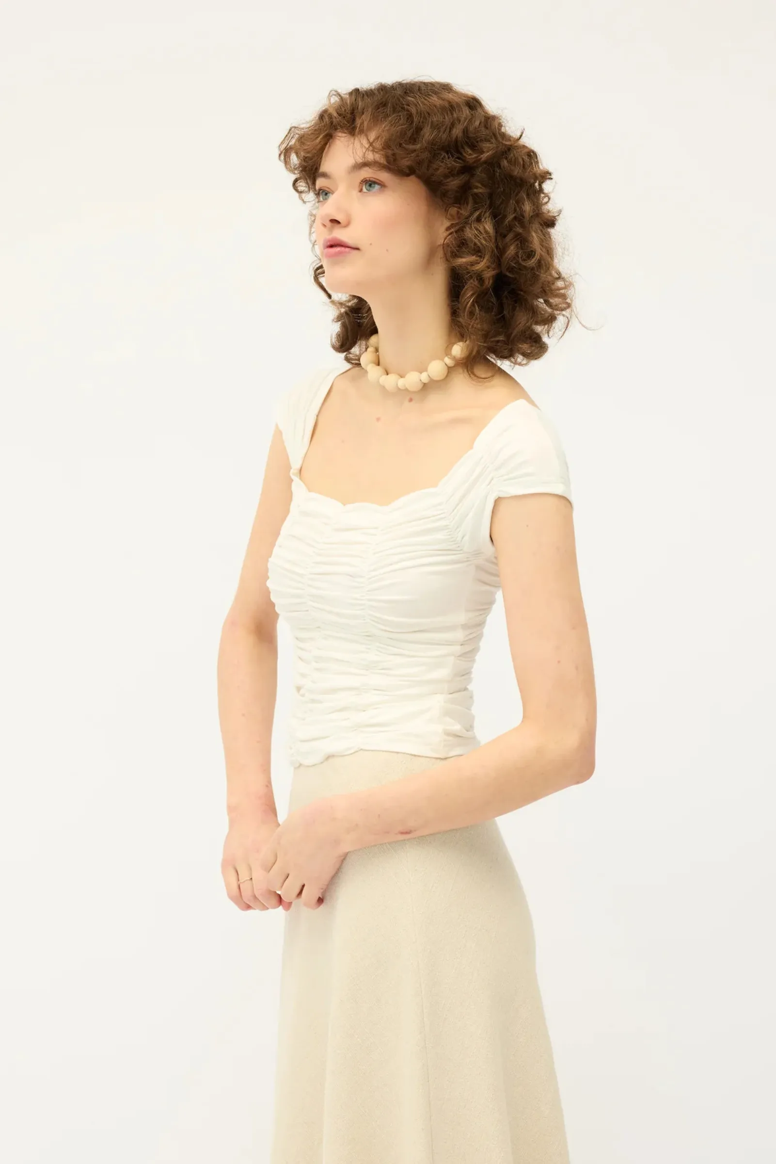 Jolene Top - White