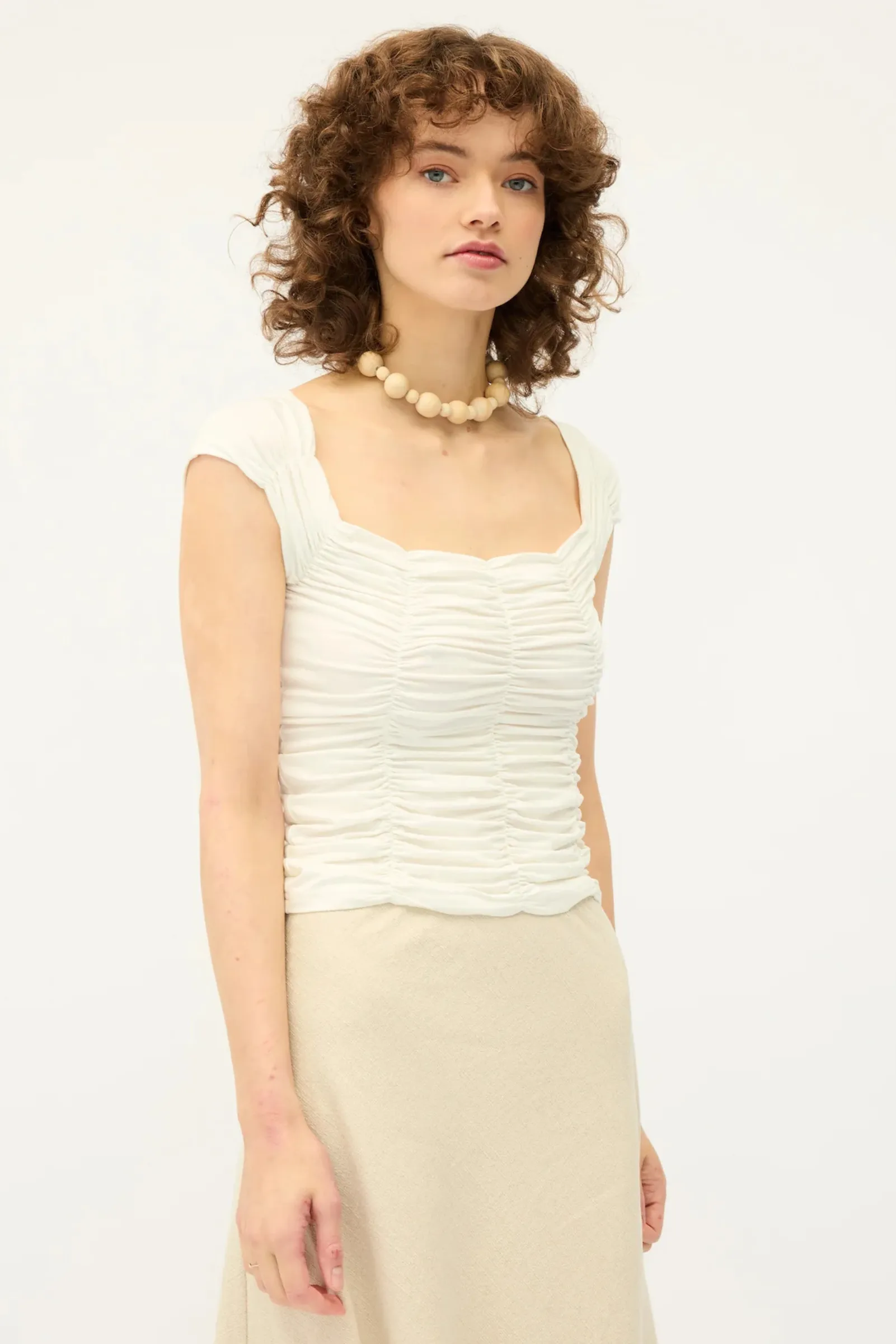 Jolene Top - White