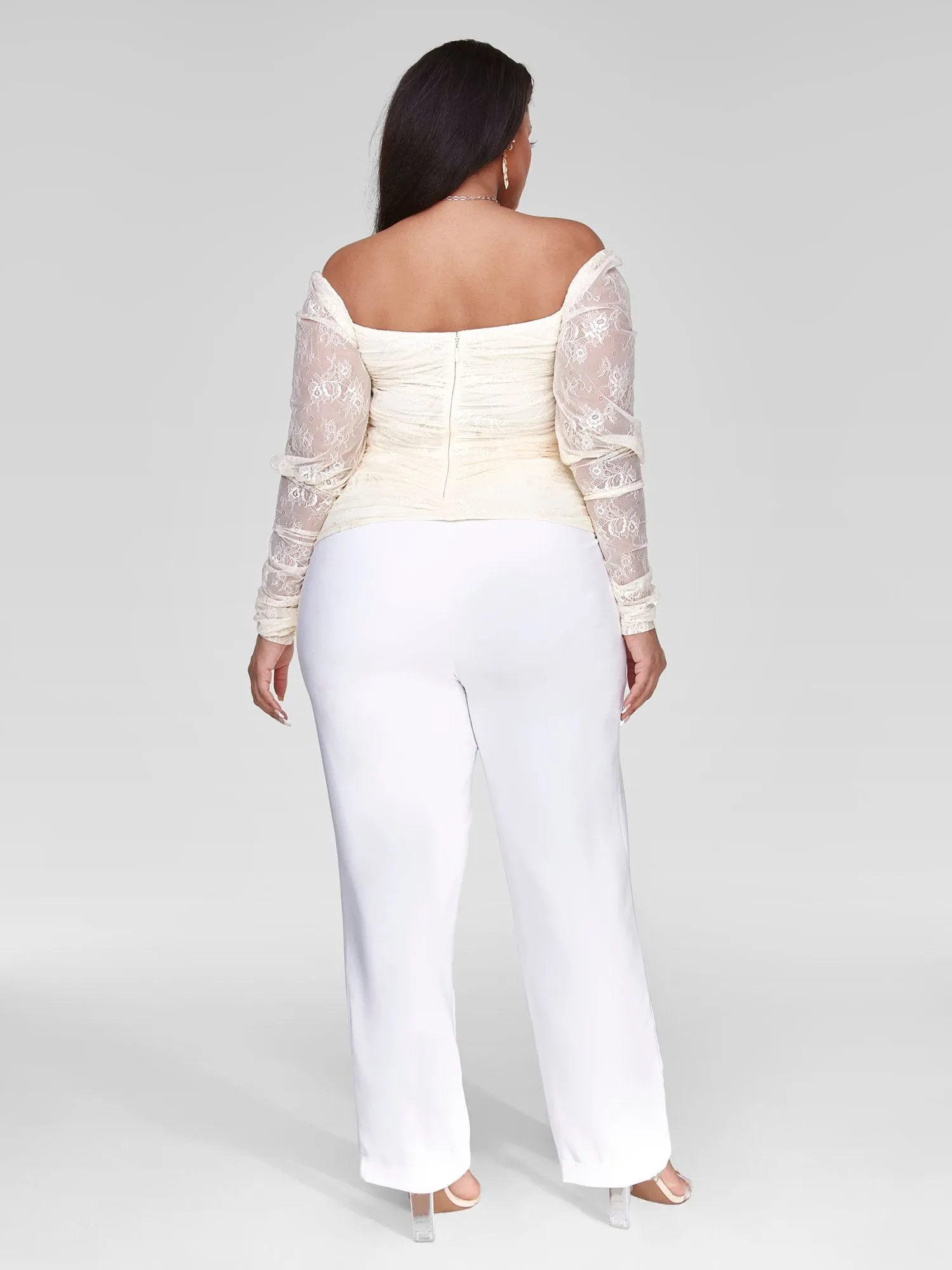 Josslyn Off-The-Shoulder Lace Top