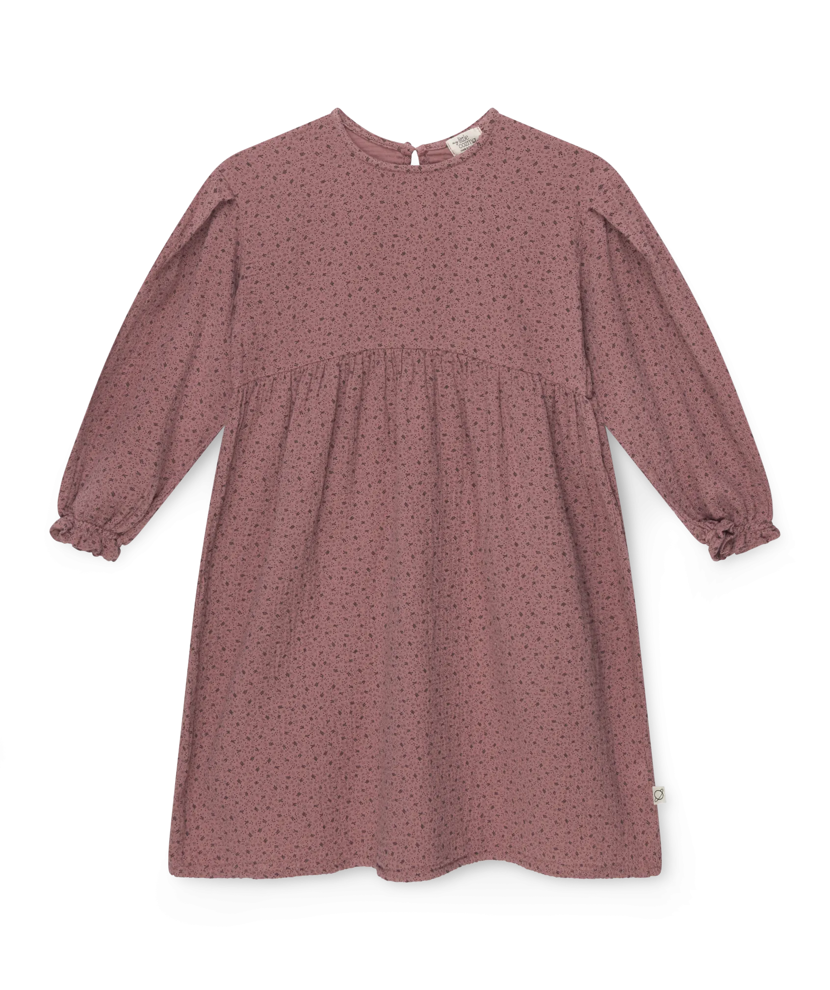 Karina Pink Dress with Detachable Collar by My Little Cozmo