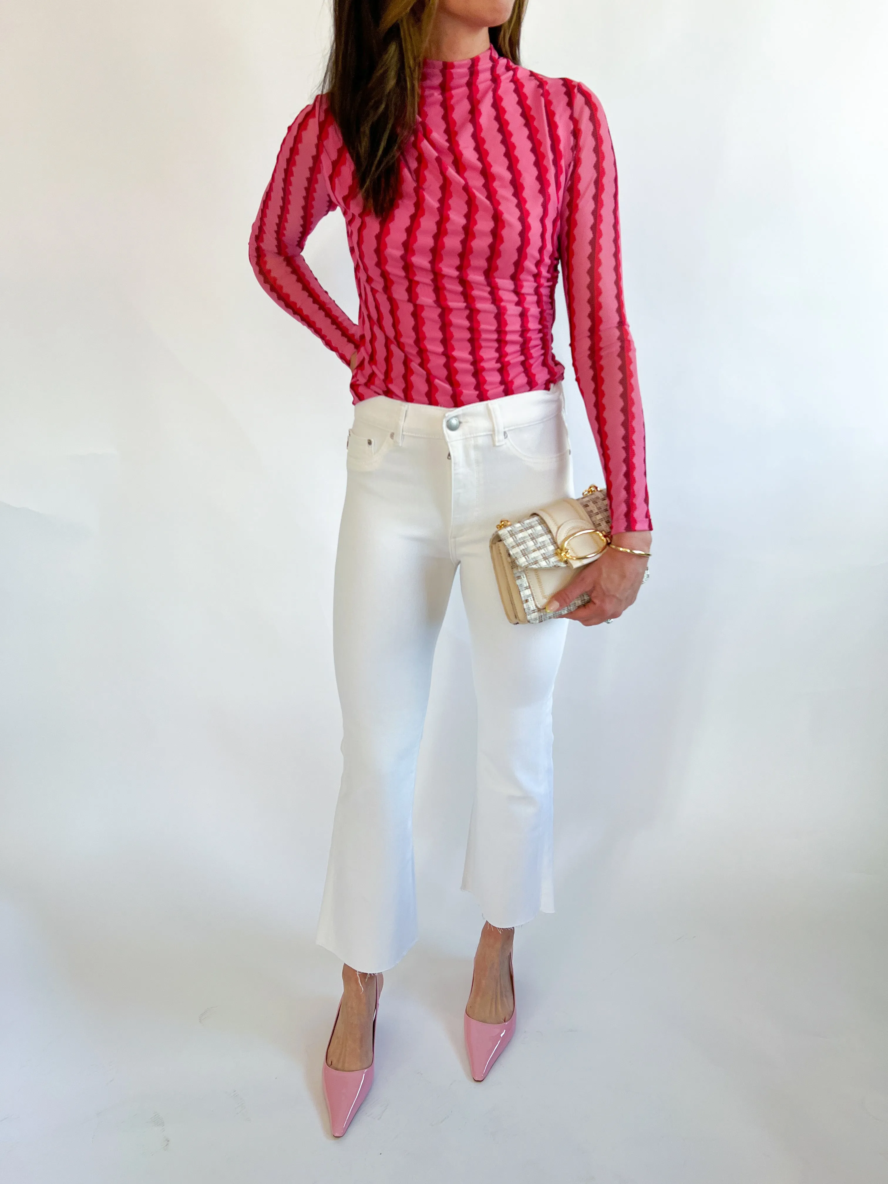 Kelly Power Mesh Top
