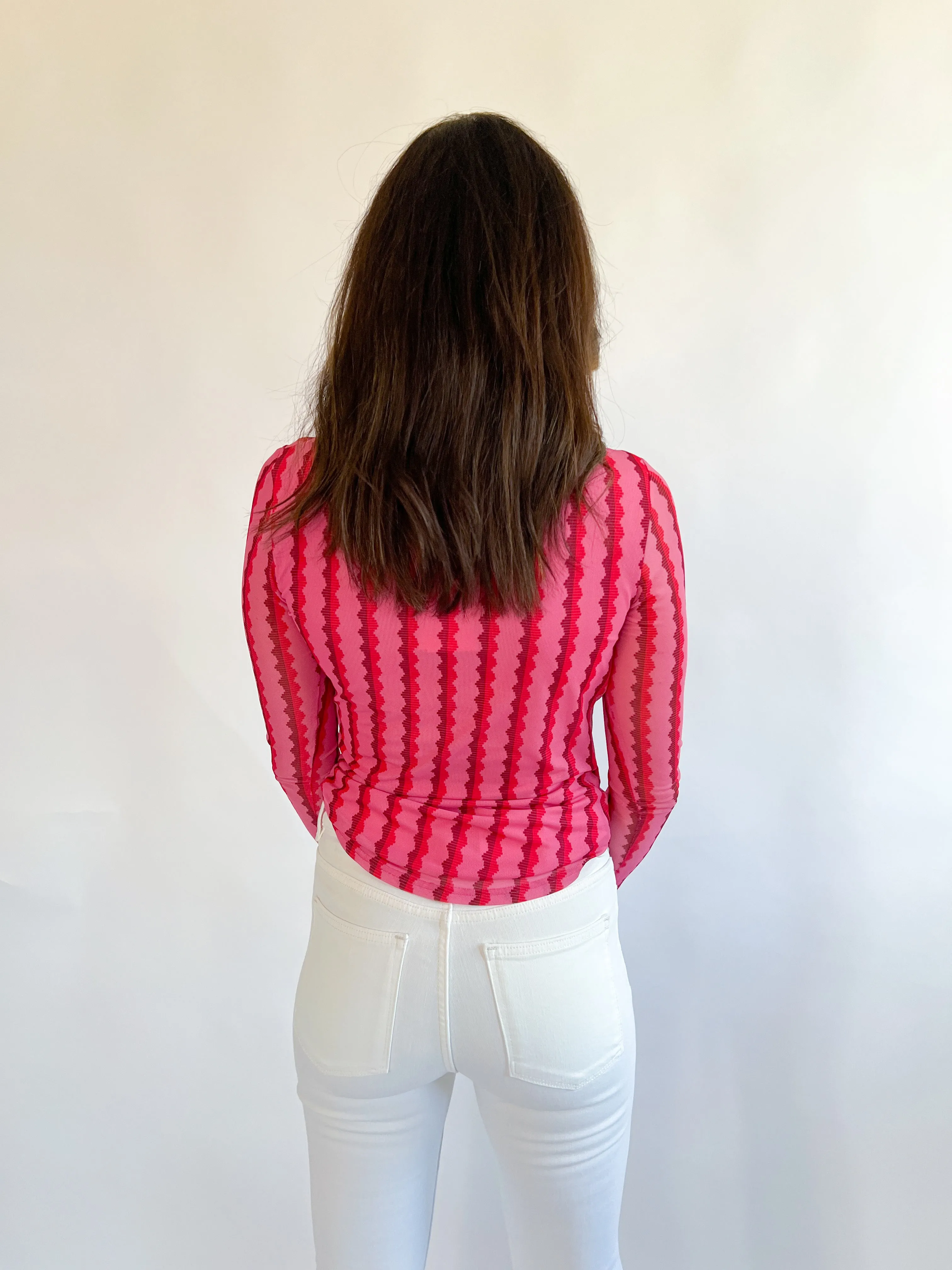 Kelly Power Mesh Top