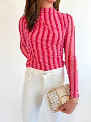 Kelly Power Mesh Top