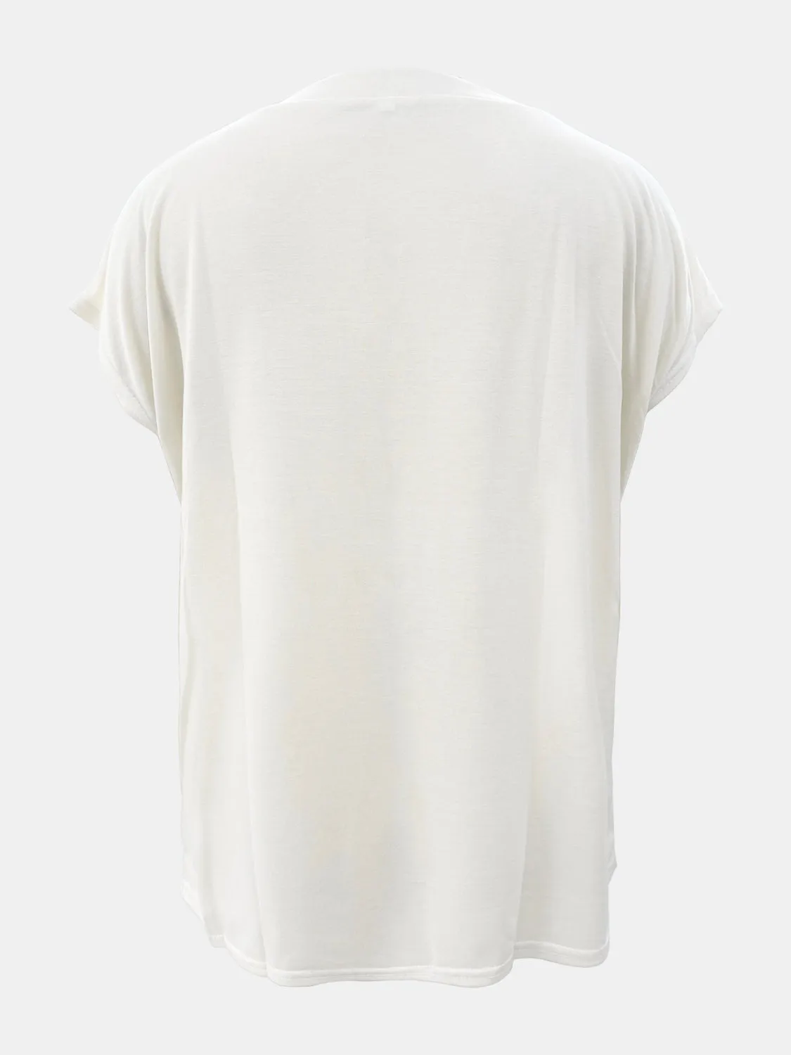Kori Round Neck Cap Sleeve T-Shirt - Online Exclusive