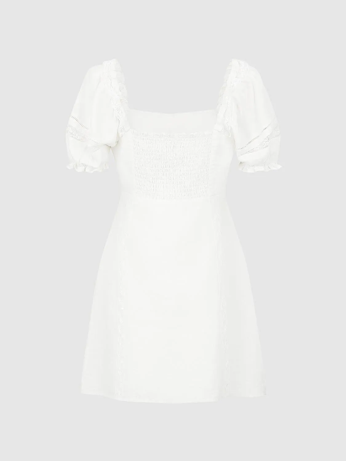 Lace Up Front Skater Dresses