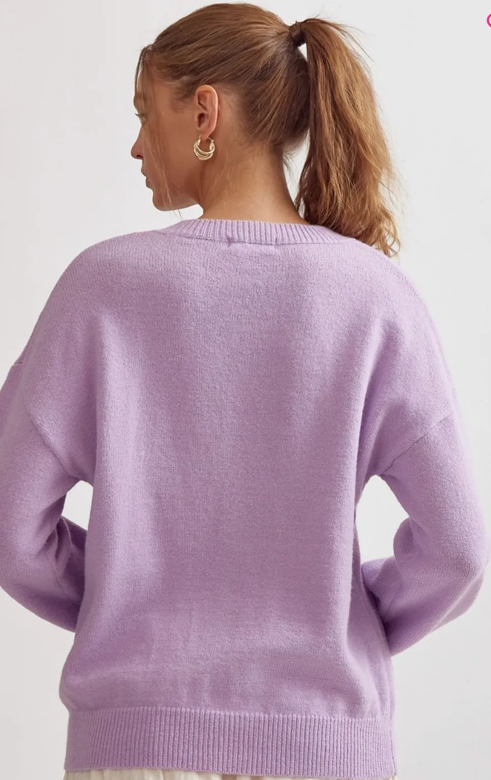 Lavender Love Sweater