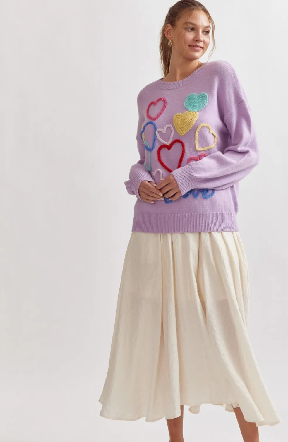 Lavender Love Sweater