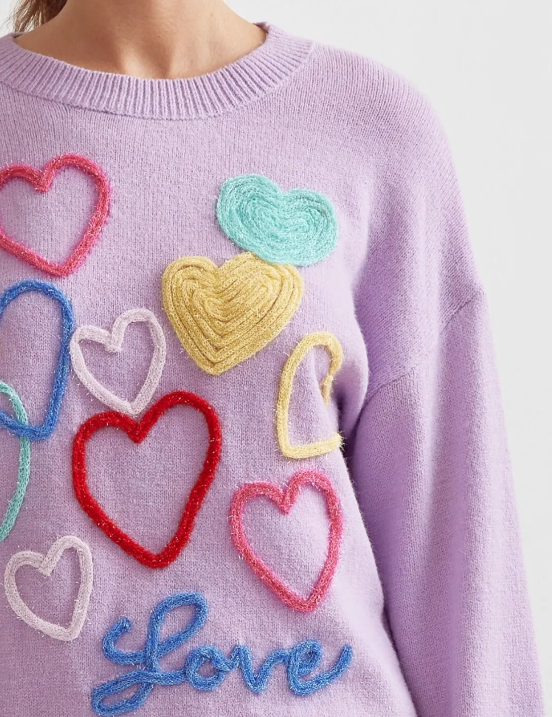 Lavender Love Sweater